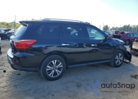 2018 Nissan Pathfinder S z USA, uszkodzony, nr VIN 5N1DR2MM9JC632832